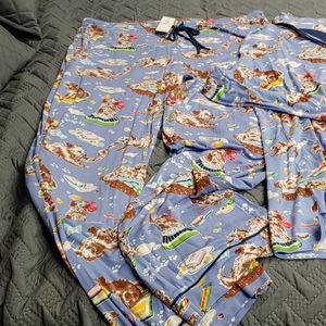 Nick & Nora pajamas Dog print